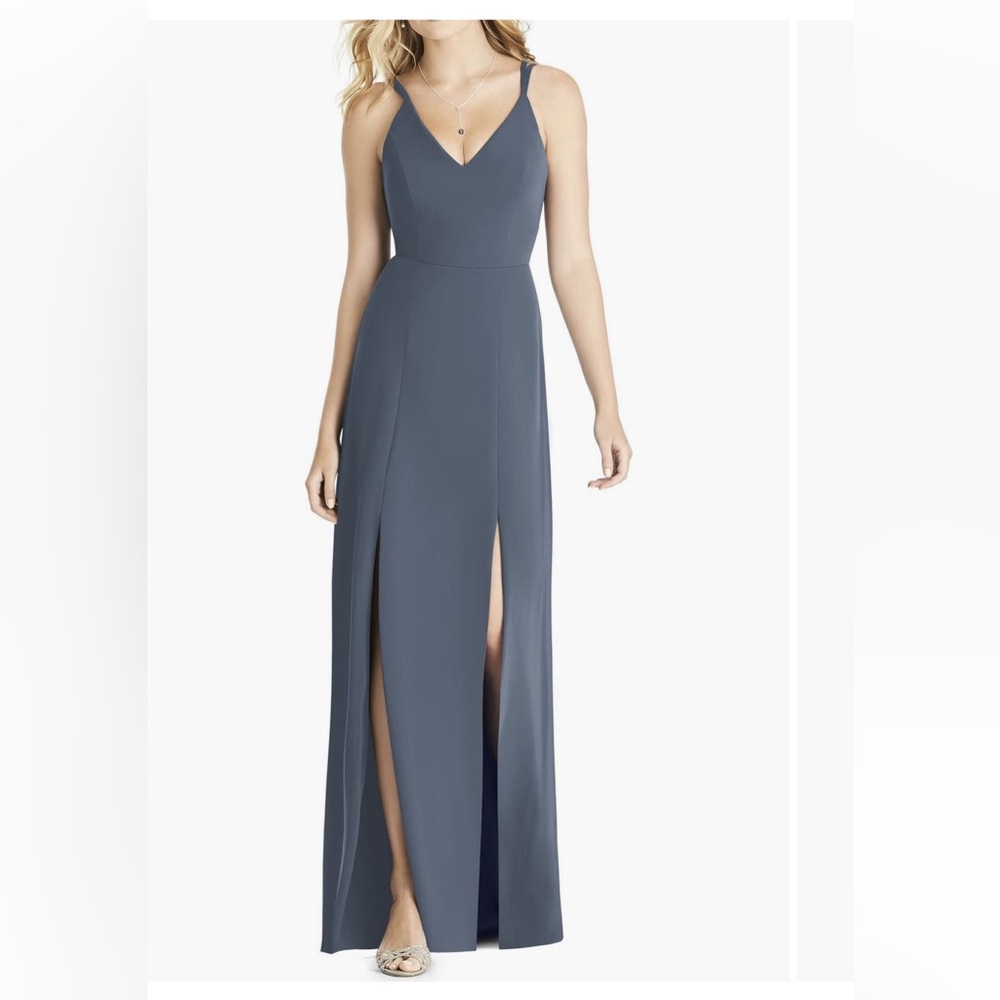 Social Bridesmaids Charcoal Maxi Dress